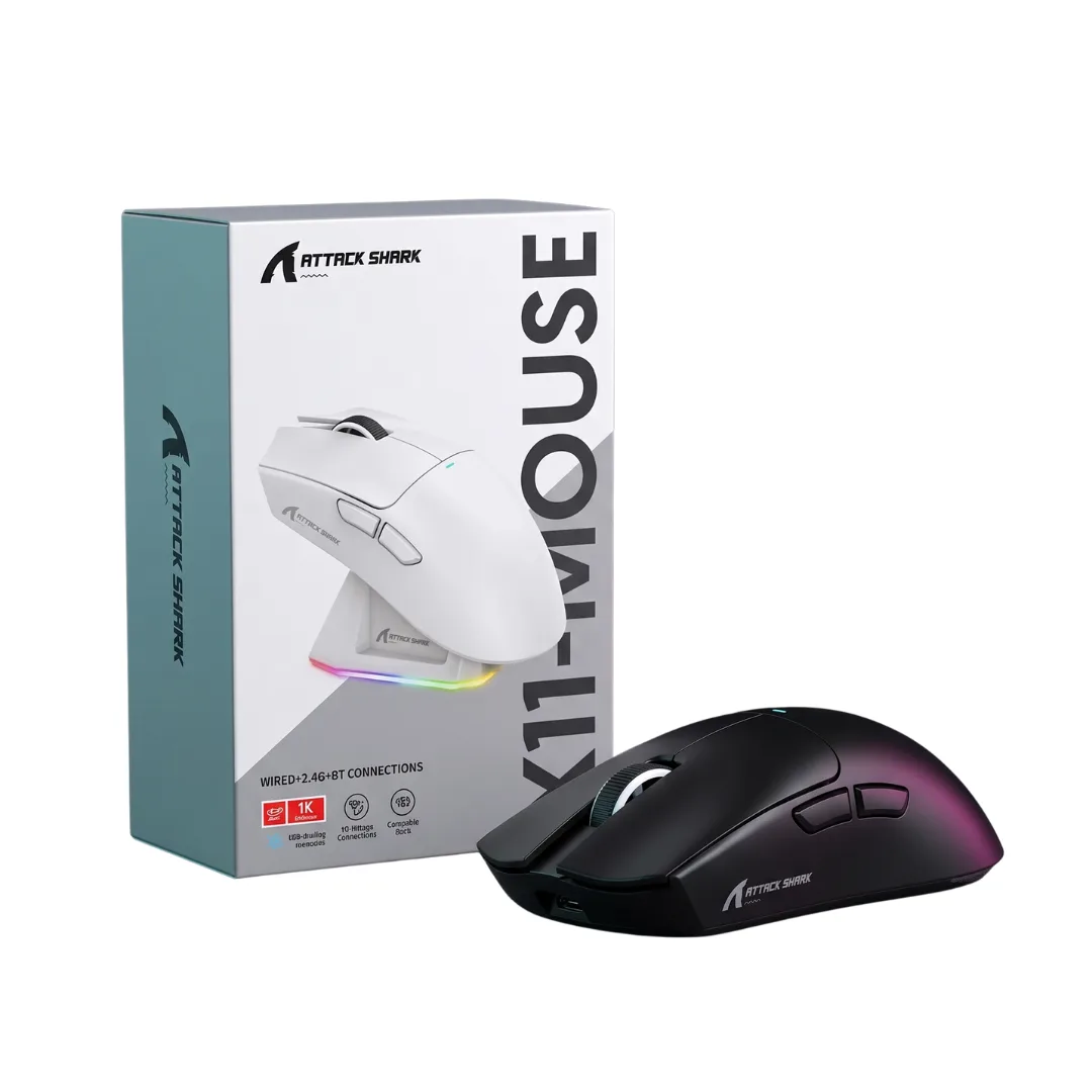Mouse inalámbrico Attack Shark X11